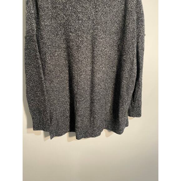 Athleta Perspective Wool Cashmere Crew Sweater In Black Marl Size Small - Picture 9 of 12